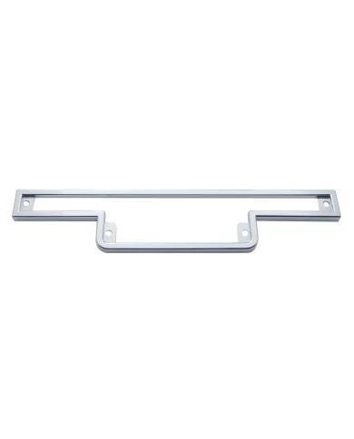 (CARD) CHROME PLASTIC PETERBILT DASH INSTRUMENT PANEL COVER W/ 4 POLISHED S.S. SCREWS (CARD) CHROME PLASTIC PETERBILT DASH INSTRUMENT PANEL COVER W/ 4 POLISHED S.S. SCREWS