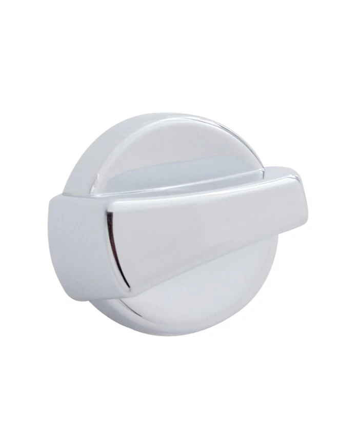(CARD) CHROME PLASTIC A/C & HEATER CONTROL KNOB FPR PETERBILT (CARD) CHROME PLASTIC A/C & HEATER CONTROL KNOB FPR PETERBILT