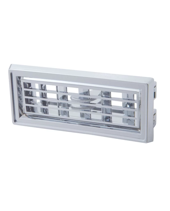 (CARD) CHROME PLASTIC PETERBILT A/C & HEATER LARGE VENT (CARD) CHROME PLASTIC PETERBILT A/C & HEATER LARGE VENT