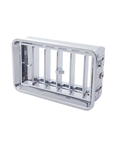 (CARD) CHROME PLASTIC FREIGHTLINER A/C FLD/CLASSIC VENT (CARD) CHROME PLASTIC FREIGHTLINER A/C FLD/CLASSIC VENT