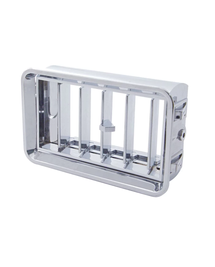 (CARD) CHROME PLASTIC FREIGHTLINER A/C FLD/CLASSIC VENT