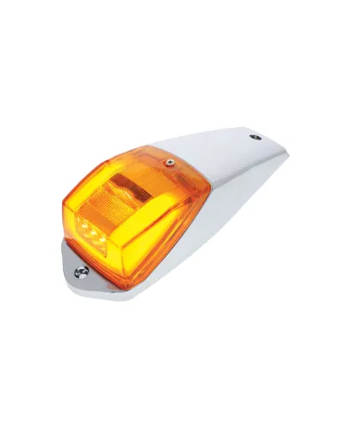 UP36677-24 LED GloLight Square Cab Light Kit - Amber LED/Amber Lens
