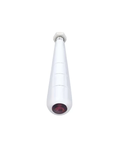 (CARD) CHROME ALUMINUM 4 1/2" TRAILER BRAKE HANDLE W/ DIAMOND - PURPLE (CARD) CHROME ALUMINUM 4 1/2" TRAILER BRAKE HANDLE W/ DIAMOND - PURPLE