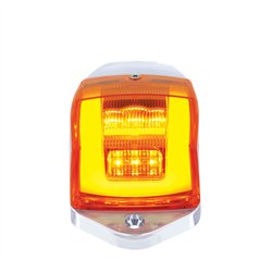 UP36677-24 LED GloLight Square Cab Light Kit - Amber LED/Amber Lens