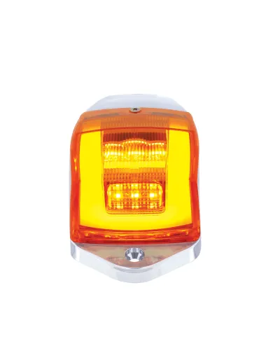 UP36677-24 LED GloLight Square Cab Light Kit - Amber LED/Amber Lens