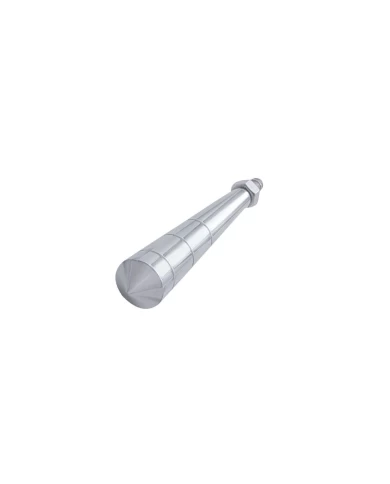 (BULK) CHROME ALUMINUM 4 1/2" TRAILER BRAKE HANDLE - POINTED (BULK) CHROME ALUMINUM 4 1/2" TRAILER BRAKE HANDLE - POINTED