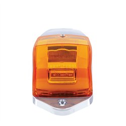 UP36677-24 LED GloLight Square Cab Light Kit - Amber LED/Amber Lens