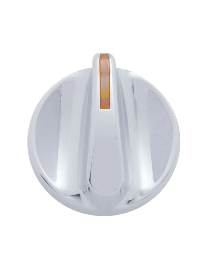 (CARD) CHROME PLASTIC KENWORTH 2002 A/C KNOB (CARD) CHROME PLASTIC KENWORTH 2002 A/C KNOB
