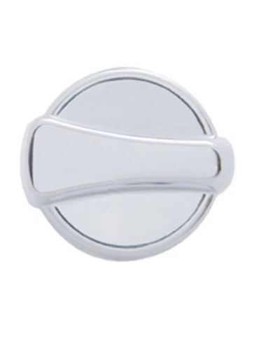 (CARD) CHROME PLASTIC KENWORTH 2002 WIPER DIAL KNOB (CARD) CHROME PLASTIC KENWORTH 2002 WIPER DIAL KNOB