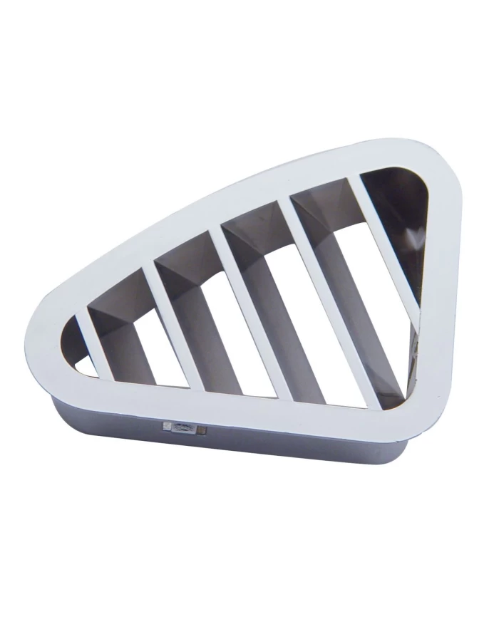 (CARD) CHROME PLASTIC 2001+ PETERBILT A/C DRIVER VENT (CARD) CHROME PLASTIC 2001+ PETERBILT A/C DRIVER VENT