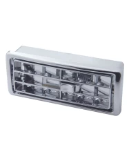 (CARD) CHROME PLASTIC 2002 KENWORTH A/C CENTER VENT (CARD) CHROME PLASTIC 2002 KENWORTH A/C CENTER VENT