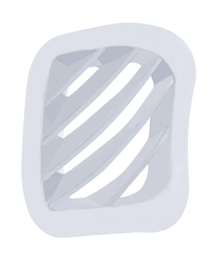 (CARD) CHROME PLASTIC 2006+ PETERBILT A/C PASSENGER VENT (CARD) CHROME PLASTIC 2006+ PETERBILT A/C PASSENGER VENT