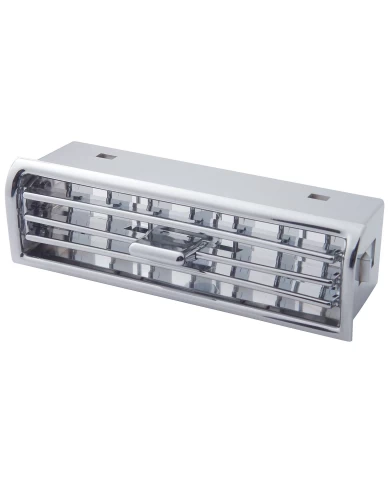(CARD) CHROME PLASTIC FREIGHTLINER CENTURY A/C VENT - PLAIN (CARD) CHROME PLASTIC FREIGHTLINER CENTURY A/C VENT - PLAIN