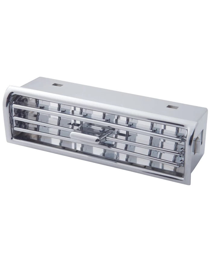 (CARD) CHROME PLASTIC FREIGHTLINER CENTURY A/C VENT - PLAIN (CARD) CHROME PLASTIC FREIGHTLINER CENTURY A/C VENT - PLAIN