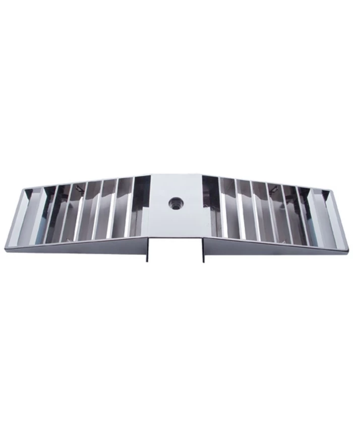 (CARD) CHROME PLASTIC FREIGHTLINER CENTER TOP A/C VENT (CARD) CHROME PLASTIC FREIGHTLINER CENTER TOP A/C VENT