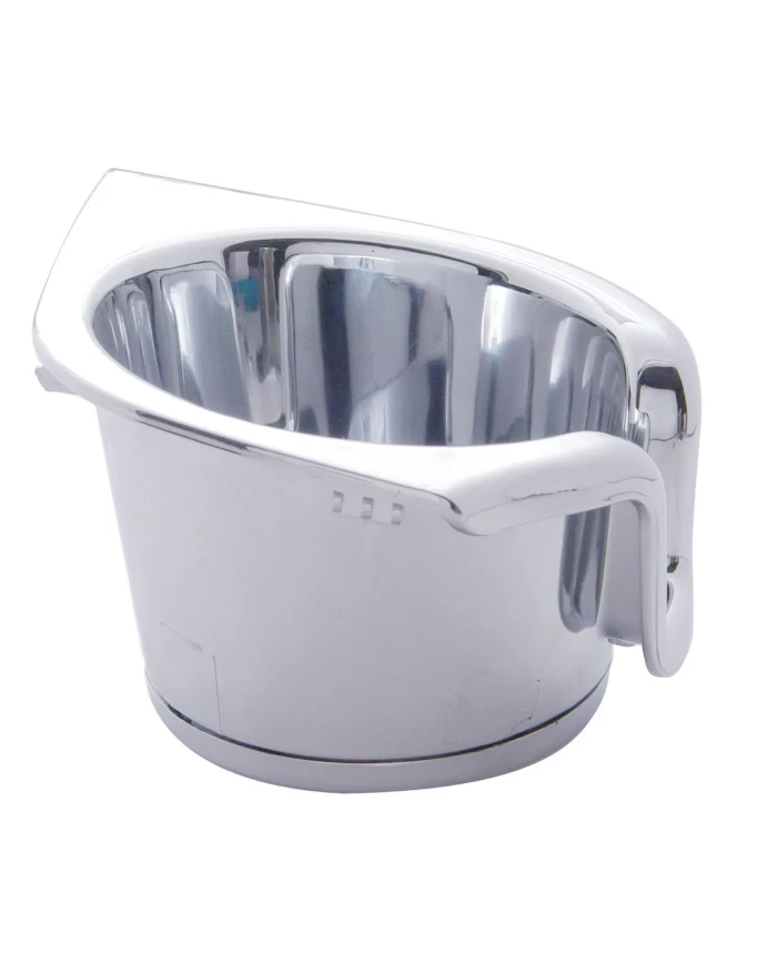 (CARD) CHROME PLASTIC 2006+ PETERBILT CUP HOLDER INSERT (CARD) CHROME PLASTIC 2006+ PETERBILT CUP HOLDER INSERT