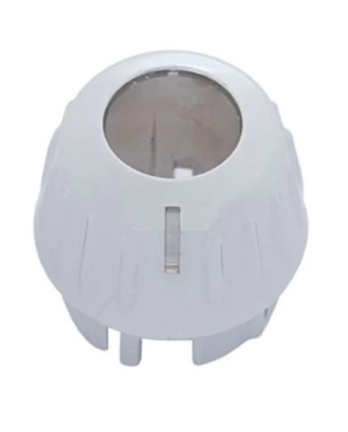 (CARD) CHROME PLASTIC 2006+ KENWORTH OUTER A/C CONTROL KNOB (CARD) CHROME PLASTIC 2006+ KENWORTH OUTER A/C CONTROL KNOB