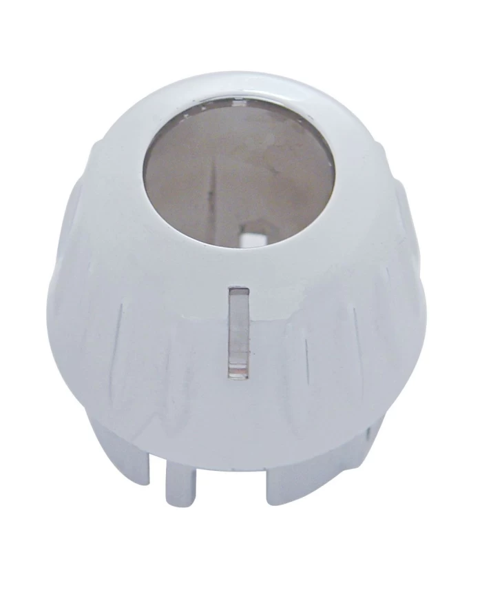 (3/CARD) CHROME PLASTIC 2006+ KENWORTH OUTER A/C CONTROL KNOB