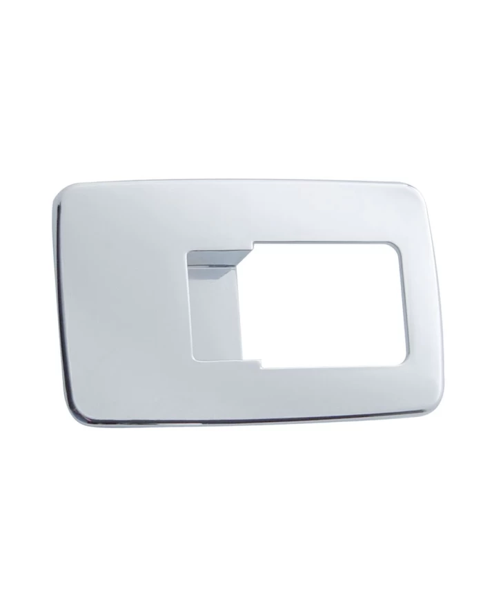 (CARD) CHROME PLASTIC INTERNATIONAL GLOVE BOX LATCH TRIM (CARD) CHROME PLASTIC INTERNATIONAL GLOVE BOX LATCH TRIM