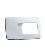 (CARD) CHROME PLASTIC INTERNATIONAL GLOVE BOX LATCH TRIM (CARD) CHROME PLASTIC INTERNATIONAL GLOVE BOX LATCH TRIM