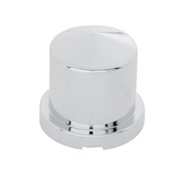 UP10090-15/16" X 1-1/2" Chrome Plastic Pointed Nut Cover - Push-On