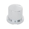 UP10090-15/16" X 1-1/2" Chrome Plastic Pointed Nut Cover - Push-On