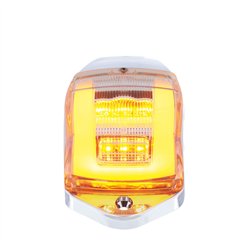 UP36678-24 LED GloLights Square Cab Light Kit - Amber LED/Clear Lens