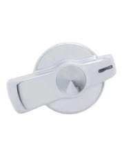 (CARD) CHROME PLASTIC "SIGNATURE" FREIGHTLINER A/C KNOB - INDENTED (CARD) CHROME PLASTIC "SIGNATURE" FREIGHTLINER A/C KNOB - INDENTED
