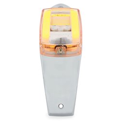 UP36678-24 LED GloLights Square Cab Light Kit - Amber LED/Clear Lens