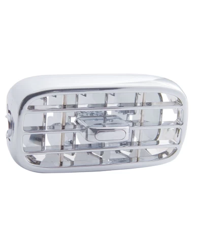 (CARD) CHROME PLASTIC 2006+ PETERBILT A/C VENT - PLAIN (CARD) CHROME PLASTIC 2006+ PETERBILT A/C VENT - PLAIN