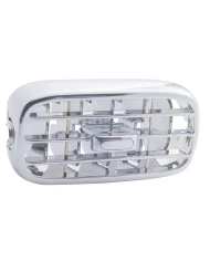 (CARD) CHROME PLASTIC 2006+ PETERBILT A/C VENT - PLAIN (CARD) CHROME PLASTIC 2006+ PETERBILT A/C VENT - PLAIN