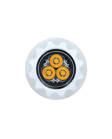 UP36681B-3 High Power LED Mini Warning Light - Amber LED (Bulk)