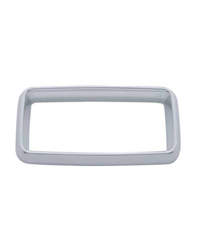 (CARD) CHROME PLASTIC 2006+ PETERBILT CENTER DASH INSTRUMENT BEZEL (CARD) CHROME PLASTIC 2006+ PETERBILT CENTER DASH INSTRUMENT BEZEL