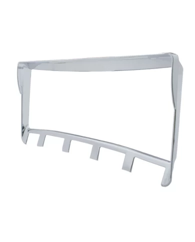 (CARD) CHROME PLASTIC 2006+ KENWORTH RIGHT DASH TRIM W/ VISOR (CARD) CHROME PLASTIC 2006+ KENWORTH RIGHT DASH TRIM W/ VISOR