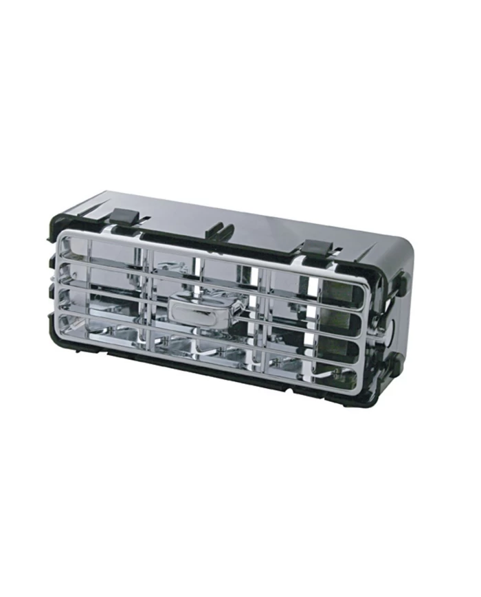 (CARD) CHROME PLASTIC A/C DASH VENT FOR 2006+ KENWORTH (CARD) CHROME PLASTIC A/C DASH VENT FOR 2006+ KENWORTH