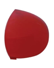(2/CARD) 2006+ KENWORTH ROUND DOME LENS - RED (2/CARD) 2006+ KENWORTH ROUND DOME LENS - RED
