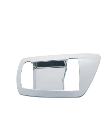 (CARD) CHROME PLASTIC 2006+ KENWORTH INTERIOR DOOR HANDLE TRIM (CARD) CHROME PLASTIC 2006+ KENWORTH INTERIOR DOOR HANDLE TRIM