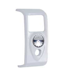 (3/CARD) CHROME PLASTIC 2006+ KENWORTH 2 OPENINGS ROCKER SWITCH COVER W/ DIAMOND - CLEAR (3/CARD) CHROME PLASTIC 2006+ KENWORTH 2 OPENINGS ROCKER SWITCH COVER W/ DIAMOND - CLEAR