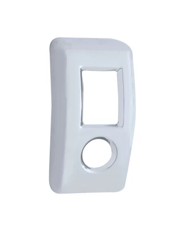 (CARD) CHROME PLASTIC 2006+ KENWORTH DIMMER SWITCH COVER (CARD) CHROME PLASTIC 2006+ KENWORTH DIMMER SWITCH COVER
