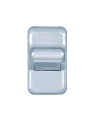 (CARD) CHROME PLASTIC KENWORTH TOGGLE SWITCH COVER