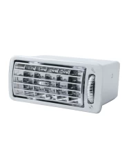 (CARD) CHROME PLASTIC VOLVO A/C VENT - PLAIN (CARD) CHROME PLASTIC VOLVO A/C VENT - PLAIN