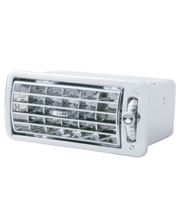(CARD) CHROME PLASTIC VOLVO A/C VENT W/ DIAMOND - CLEAR (CARD) CHROME PLASTIC VOLVO A/C VENT W/ DIAMOND - CLEAR