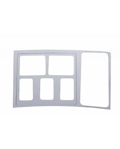 (CARD) STAINLESS STEEL VOLVO CENTER SWITCH PANEL W/ VENT TRIM (CARD) STAINLESS STEEL VOLVO CENTER SWITCH PANEL W/ VENT TRIM