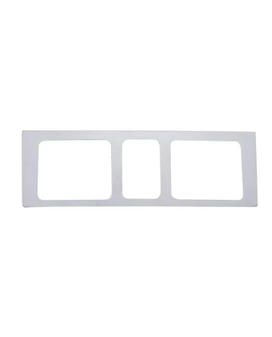 (CARD) STAINLESS STEEL VOLVO LOWER LEFT DASH TRIM (CARD) STAINLESS STEEL VOLVO LOWER LEFT DASH TRIM