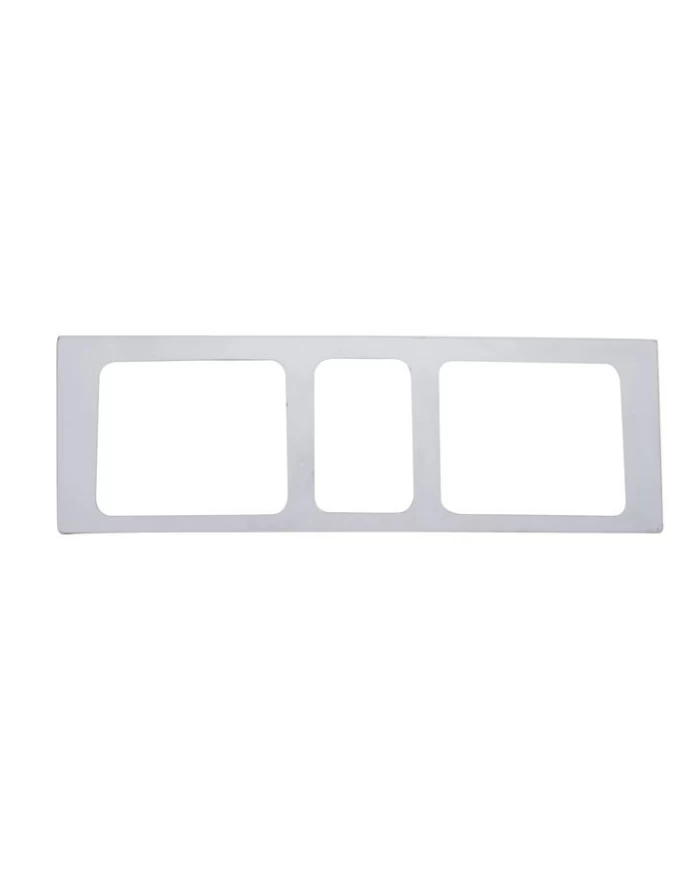 (CARD) STAINLESS STEEL VOLVO LOWER LEFT DASH TRIM