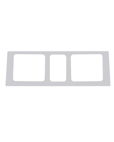 (CARD) STAINLESS STEEL VOLVO LOWER RIGHT DASH TRIM (CARD) STAINLESS STEEL VOLVO LOWER RIGHT DASH TRIM