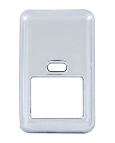 (CARD) CHROME VOLVO ROCKER SWITCH COVER (CARD) CHROME VOLVO ROCKER SWITCH COVER