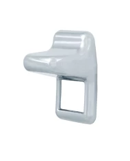 (CARD) CHROME PLASTIC VOLVO TOGGLE SWITCH COVER - PLAIN