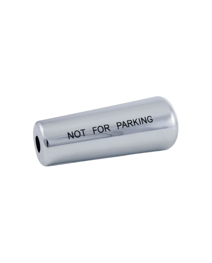 (CARD) CHROME "NOT FOR PARKING" LEVER COVER