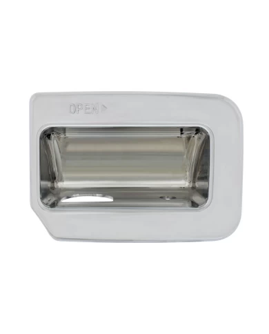 (CARD) CHROME INTERIOR SLEEPER DOOR HANDLE TRIM (CARD) CHROME INTERIOR SLEEPER DOOR HANDLE TRIM
